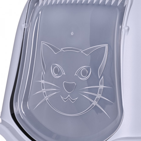 DIAMENTIQ BAYA light grey/dark grey - Katzentoilette - 55,5 x 40 x 38,7 cm - Fotogalerie 2
