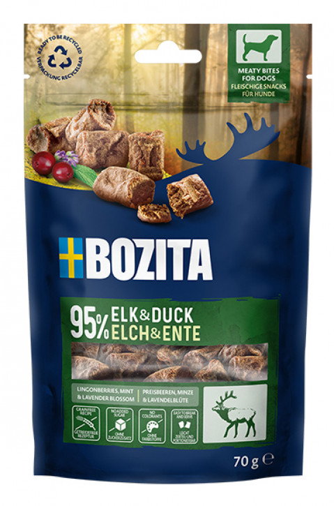 Bozita 7311030711587 Hunde-/Katzenleckerli Hund Snacks Ente 70 g - Fotogalerie 2