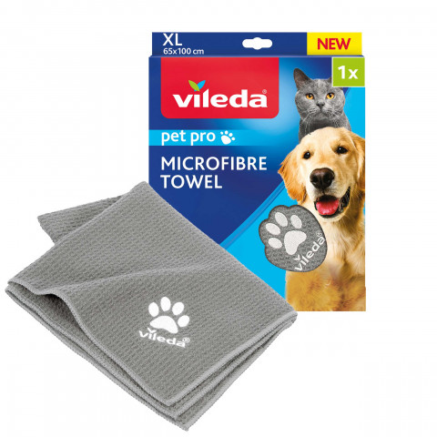 VILEDA Pet Pro XL Mikrofaserhandtuch für Haustiere 100x65 cm + GRATIS! VILEDA Pet Pro Mikrofaserhandtuch M 70x45 cm - Fotogalerie 17