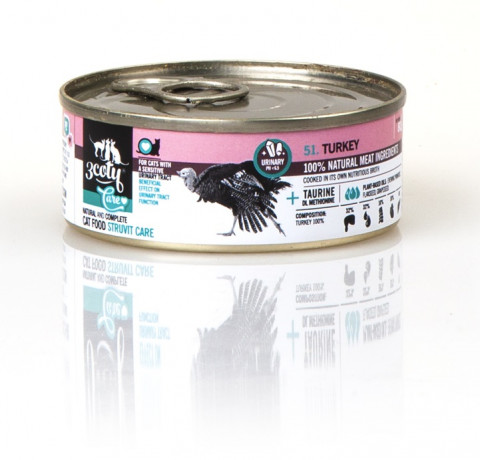 3COTY Turkey Struvite care - nassfutter für Katzen - 12x80g - Fotogalerie 11