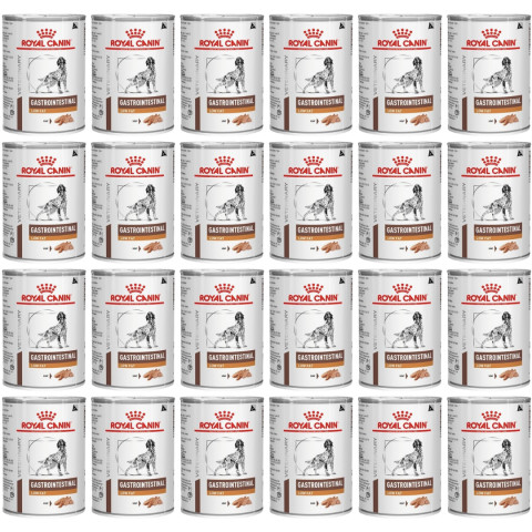 ROYAL CANIN Veterinary Diet Canine Gastrointestinal Low Fat – Nassfutter für Hunde – 24×420 g - Fotogalerie 1