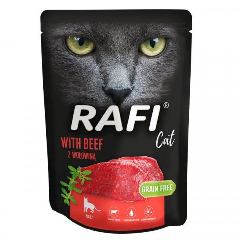 DOLINA NOTECI RAFI CAT Rind - Nassfutter für Katzen 300 g - Fotogalerie 1
