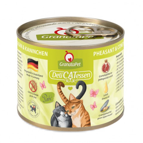 GRANATAPET DeliCATessen Pheasant and coney - nassfutter für Katzen - 200g - Fotogalerie 1
