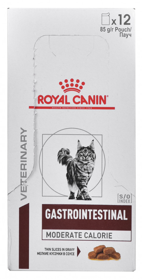 ROYAL CANIN Gastrointestinal Moderate Calorie - nassfutter für Katzen - 12 x 85g - Fotogalerie 3