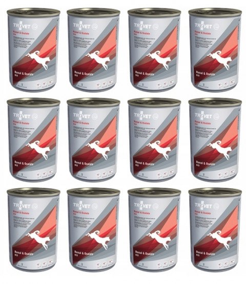 TROVET Renal & Oxalate RID mit Huhn – Nassfutter für Hunde – 12×400 g - Fotogalerie 1