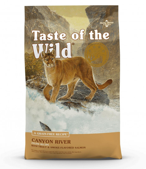 TASTE OF THE WILD Canyon River - trockenfutter für Katzen - 2kg - Fotogalerie 1