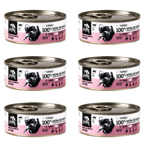 3COTY Turkey - nassfutter für Katzen - 6x80g - Fotogalerie 1