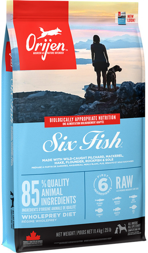 ORIJEN Six Fish - Trockenfutter für Hunde - 11,4 kg - Fotogalerie 1