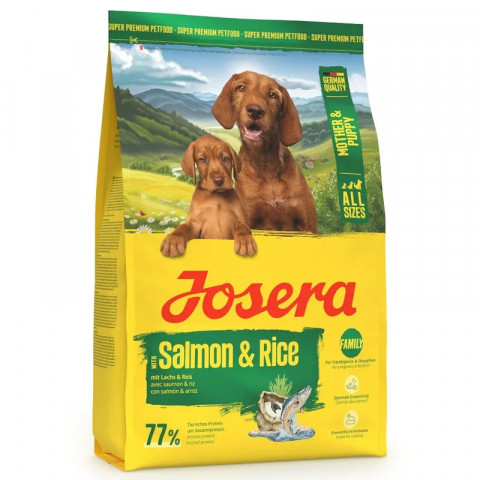 JOSERA Mother & Puppy Salmon & Rice - trockenfutter für Hunde - 3kg - Fotogalerie 1