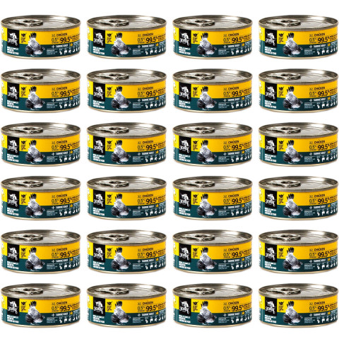 3COTY Chicken with spirulina For kittens and nursing cats - nassfutter für Katzen - 24x80g - Fotogalerie 1