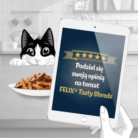FELIX Tasty Shreds mit Lachs und Thunfisch - 4x 80g - Fotogalerie 6