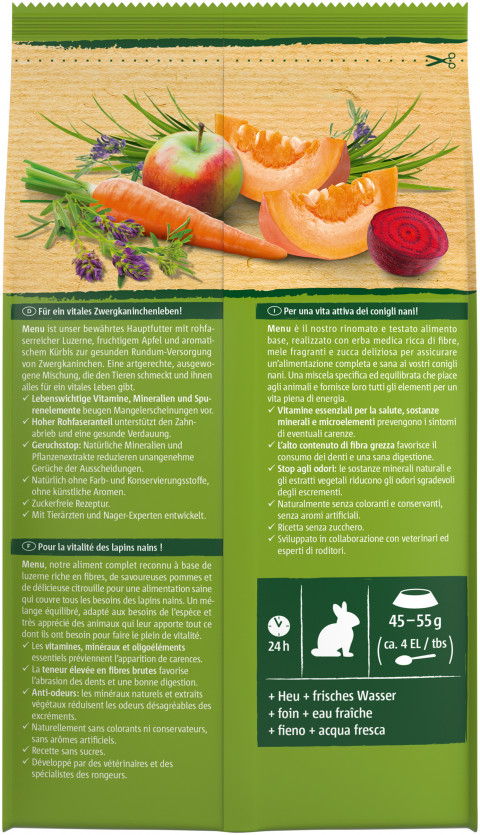 VITAKRAFT Menu Vital - kaninchenfutter - 3kg - Fotogalerie 4