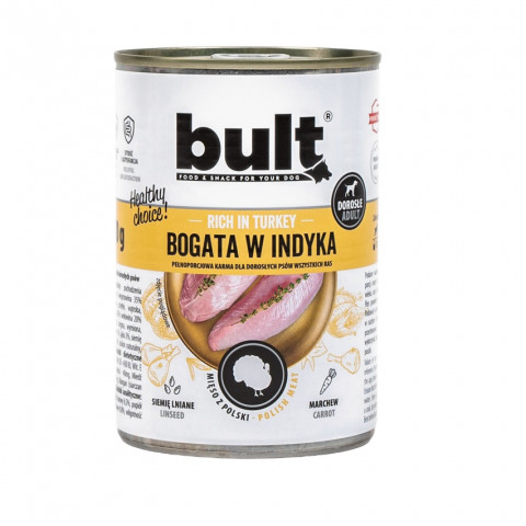 BULT MIX Geschmacksrichtungen – Nassfutter für Hunde – 12×400 g - Fotogalerie 2