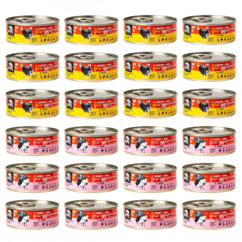 3COTY MIX 2 Geschmacksrichtungen mit Krill – Nassfutter für Katzen – 24x80g - Fotogalerie 1