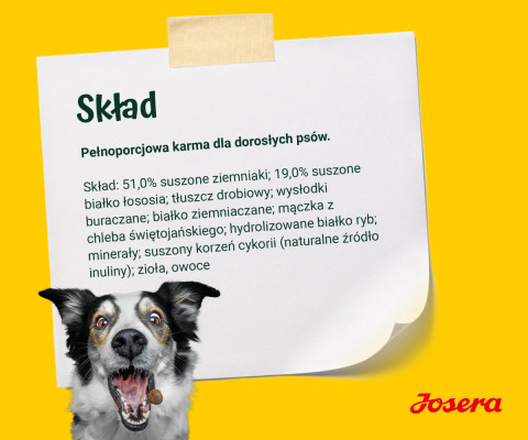 JOSERA Salmon with potatoes - Trockenfutter für Hunde - 12,5 kg - Fotogalerie 2