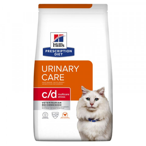 HILL'S PRESCRIPTION DIET Feline c/d Multicare Stress Katzentrockenfutter Huhn 8 kg - Fotogalerie 1