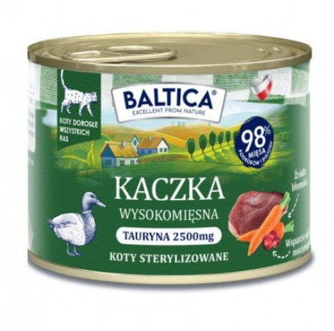 BALTICA Smaki regionów Duck - nassfutter für Katzen - 185g - Fotogalerie 1