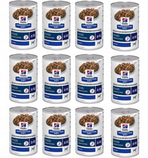 HILL'S PD Canine Food Sensitivities z/d - Nassfutter für Hunde - 12x370g - Fotogalerie 1