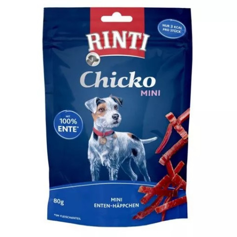 RINTI Chicko Mini Duck - leckerli für hunde - 80g - Fotogalerie 1