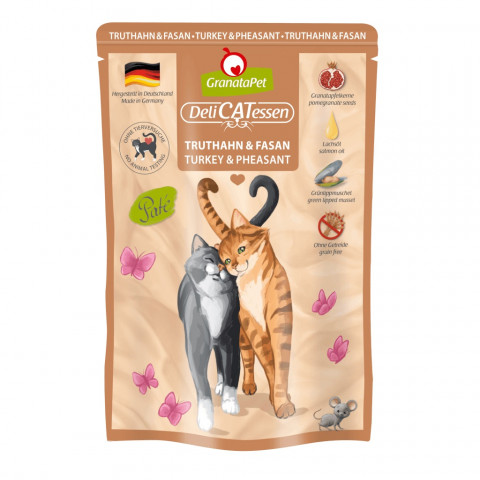 GRANATAPET DeliCATessen Turkey and pheasant - nassfutter für Katzen - 85g - Fotogalerie 1