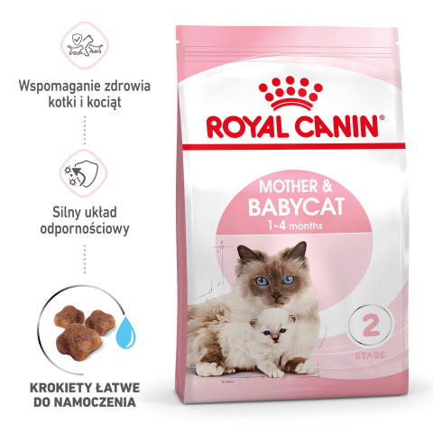 Royal Canin Mother & Babycat Katzen-Trockenfutter 4 kg Adult Geflügel - Fotogalerie 2