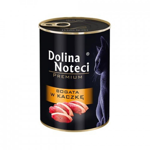 Dolina Noteci Premium reich an Ente - Nassfutter für Katzen - 400g - Fotogalerie 1