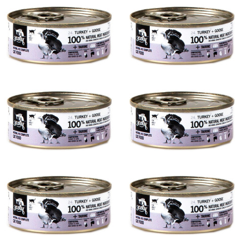 3COTY Turkey with goose - nassfutter für Katzen - 6x80g - Fotogalerie 1