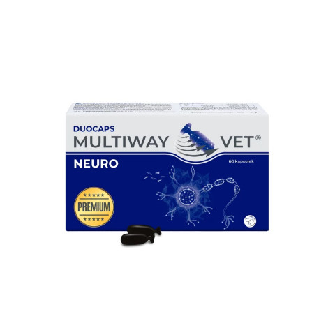 JM SANTE Multiway Vet Duocaps Neuro - twist-off kapseln zur unterstützung des nervensystems für hund und katze – 60 stück - Fotogalerie 3