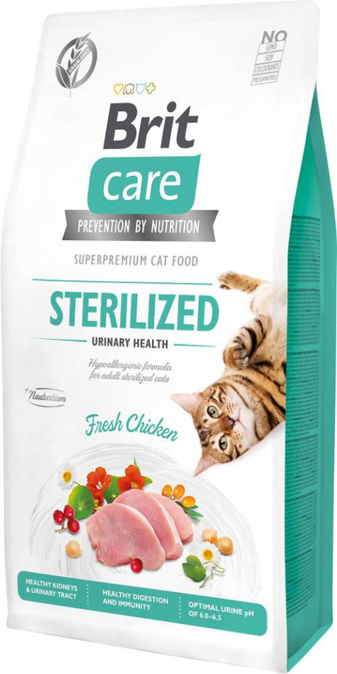 BRIT Care Grain Free Sterilized Urinary Health - Trockenfutter für Katzen - 7 kg - Fotogalerie 1