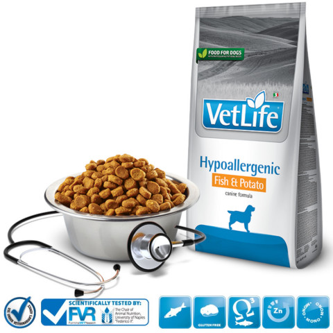 Farmina Vet Life Hypoallergenic Fish & Potato Dog 12kg - Fotogalerie 2