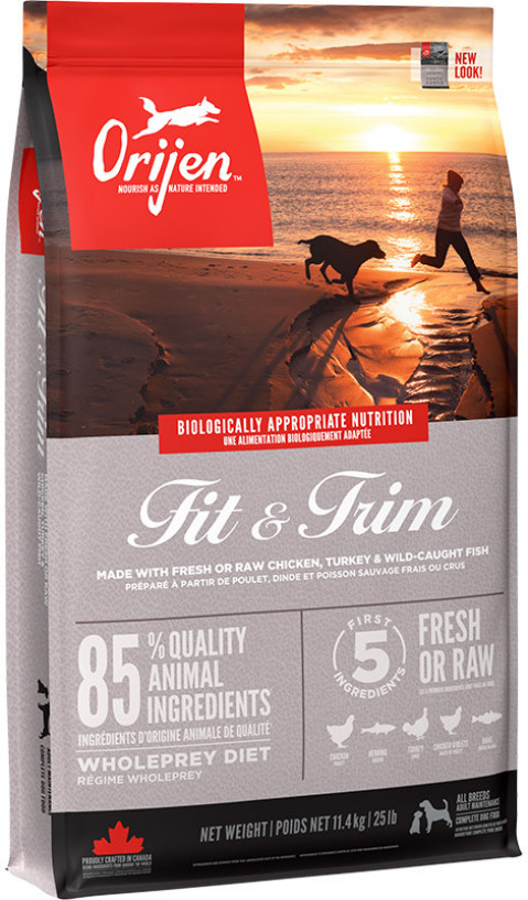 ORIJEN Fit & Trim - Trockenfutter für Hunde - 11,4 kg - Fotogalerie 1