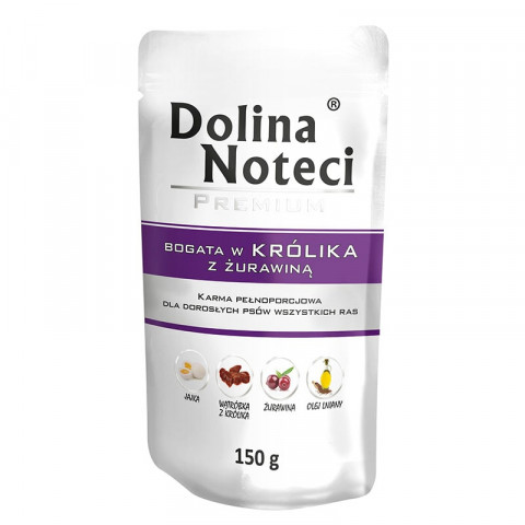 Dolina Noteci 5902921300748 Hunde-Dosenfutter Kaninchen Adult 150 g - Fotogalerie 1