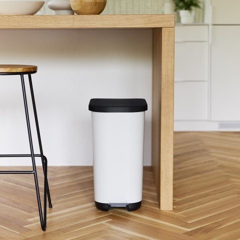 ROTHO Ribo White - mülleimer mit pedal – 35l - Fotogalerie 2