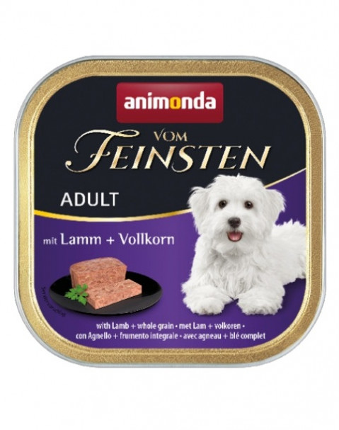 ANIMONDA Vom Feinsten Adult Lamb and whole grain - nassfutter für Hunde - 150g - Fotogalerie 1