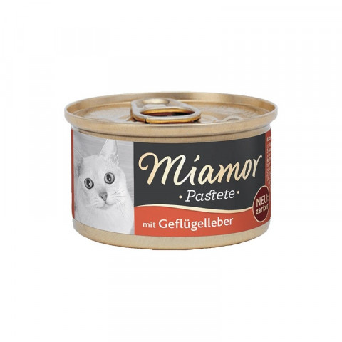 MIAMOR Meat pâté with poultry and liver - Katze behandeln - 85g - Fotogalerie 1