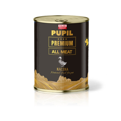 PUPIL Premium All Meat Gold Duck - Nassfutter für Hunde - 800g - Fotogalerie 1