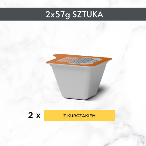 PURINA Gourmet Revelations Chunks in jelly with chicken - nassfutter für Katzen - 2x57g - Fotogalerie 2