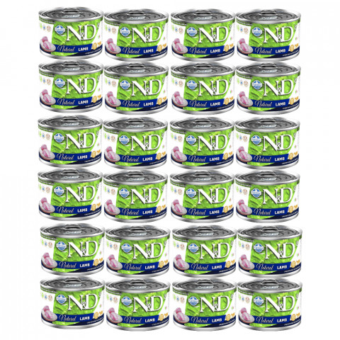 FARMINA N&D Cat Natural Lamb - Nassfutter für Katzen - 24x140 g - Fotogalerie 1