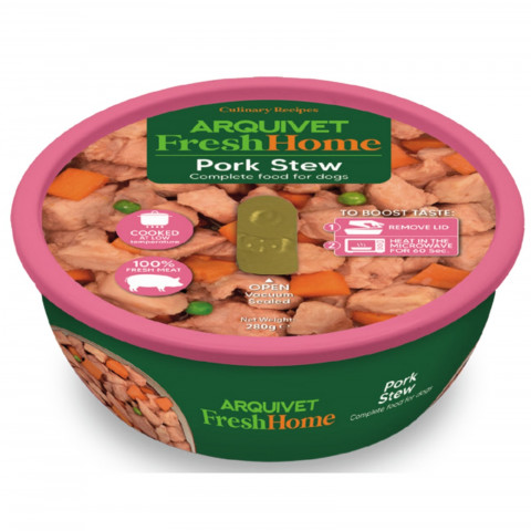 ARQUIVET Fresh Home Pork stew - Nassfutter für Hunde - 280g - Fotogalerie 1