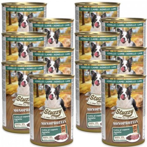 STUZZY Monoprotein Lamm – Nassfutter für Hunde – 12x400g - Fotogalerie 1