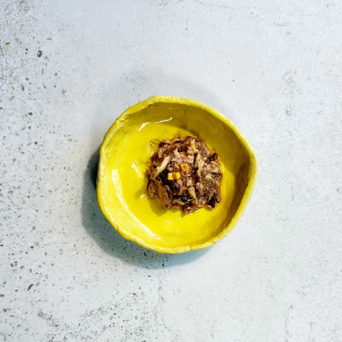 OLLO Cat nr 10 Tuna & Cheese in broth - nassfutter für Katzen - 70g - Fotogalerie 2