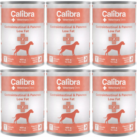 CALIBRA Veterinary Diets Gastrointestinal Low Fat - Nassfutter für Hunde - 6x400g - Fotogalerie 1