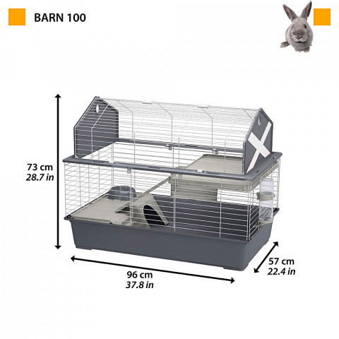 FERPLAST Barn 100 - Käfig - Fotogalerie 8
