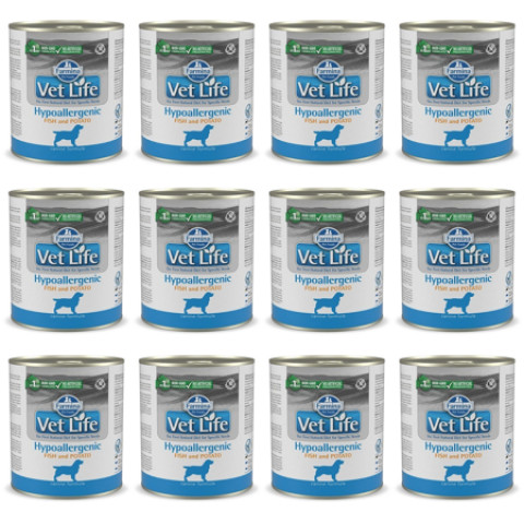 Farmina Pet Food Vet Life Hypoallergenic Fisch, Kartoffel Adult 300 g - Fotogalerie 1