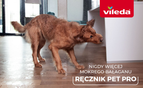 VILEDA Pet Pro Ersatzbezug für Vileda 3D Chenille Flachwischer + GRATIS! Vileda PET PRO Mikrofaserhandtuch M 70x45 cm - Fotogalerie 2
