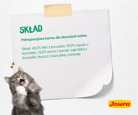 JOSERA Huhn Entenfilet - Nassfutter für Katzen - 70 g - Fotogalerie 4