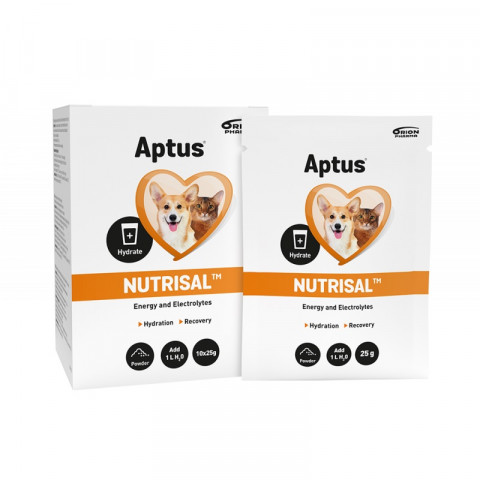 APTUS Nutrisal Hydration - ergänzungen für hunde und katzen – 10x25g - Fotogalerie 1