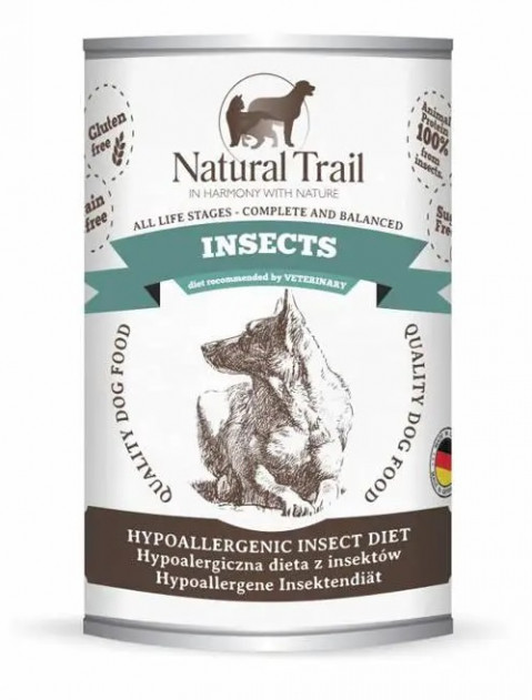 NATURAL TRAIL Dog Insects - Nassfutter für Hunde - 350g - Fotogalerie 1