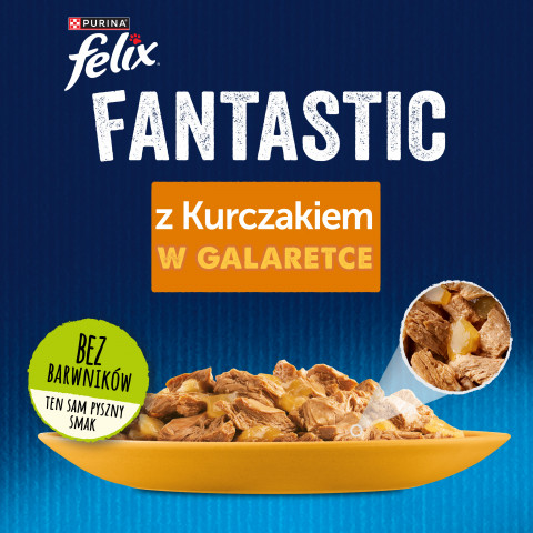  FELIX Fantastic mit Hähnchen in Gelee - Katzen Nassfutter - 85g - Fotogalerie 8