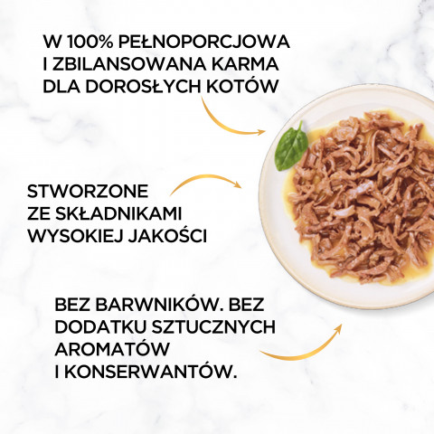 PURINA Gourmet Gold Succulent Delights Ocean fish - Nassfutter für Katzen - 85g - Fotogalerie 8